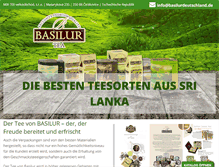 Tablet Screenshot of basilurtea.de